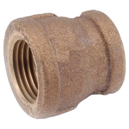Anderson Metals Anderson Metals 1/2 in. FPT in. X 1/4 in. D FPT Brass Reducing Coupling 738119-0804AH